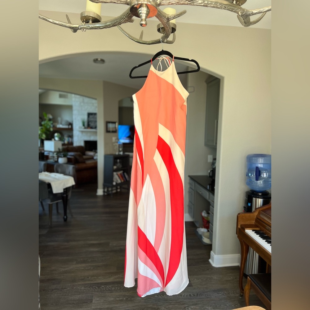 Stunning fab’rik brand halter dress sz M